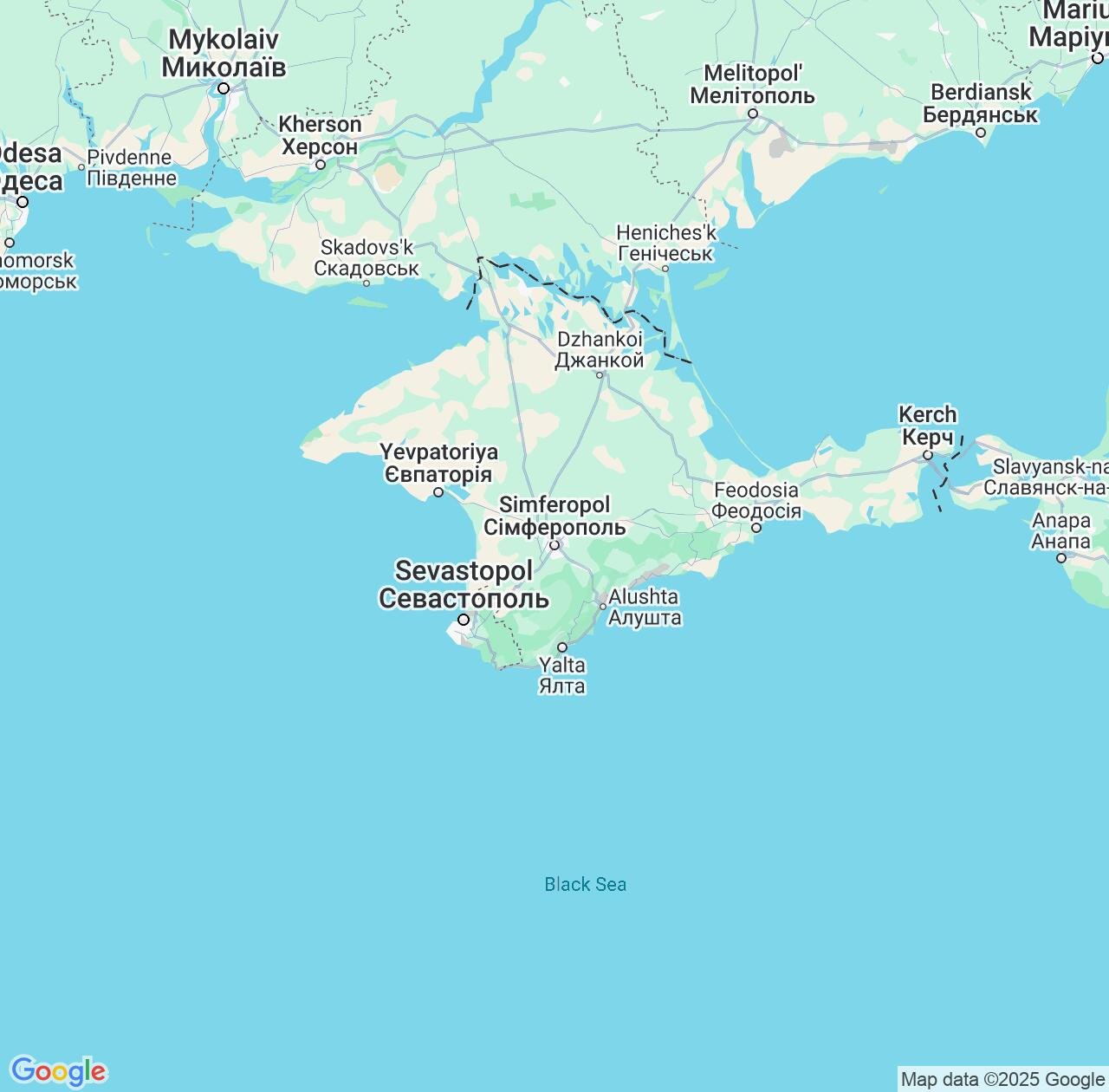 Map image for Intellectual Property Lawyers in Crimea and Ukraine IP firms at coordinates  ; .