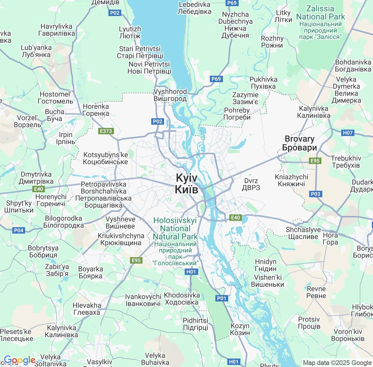 Map image for Intellectual Property Lawyers in Kiev and Ukraine IP firms at coordinates  ; .