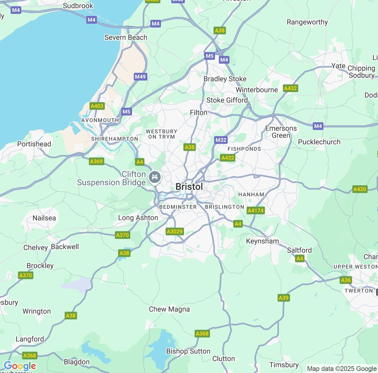 Map image for Intellectual Property Lawyers in Bristol and England IP firms at coordinates  ; .