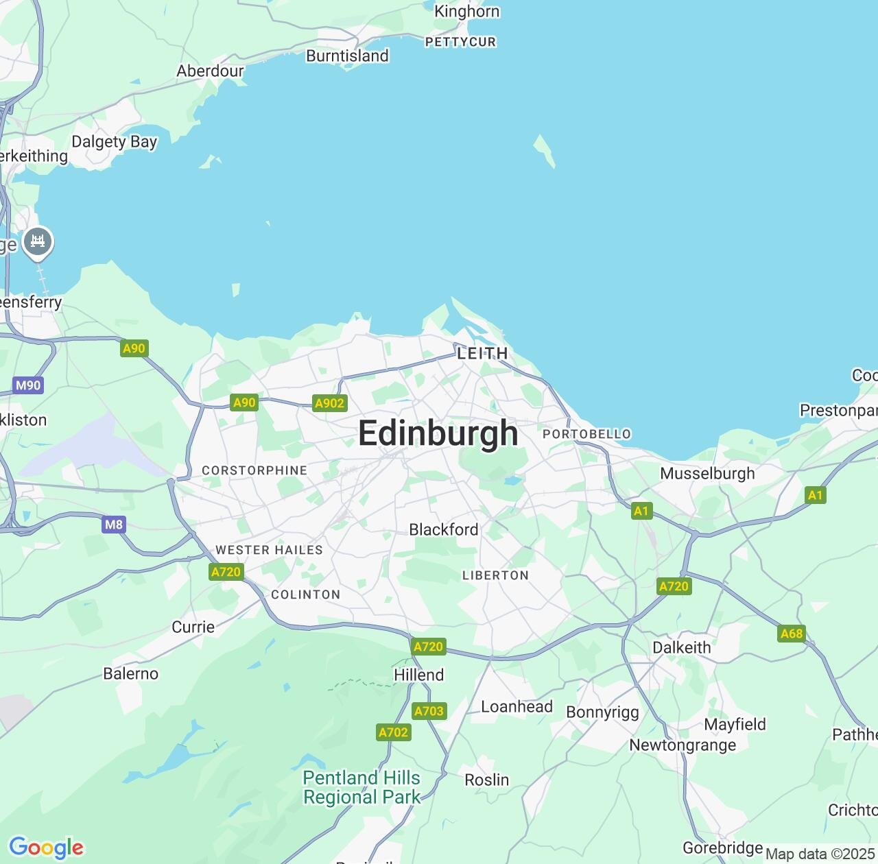 Map image for Intellectual Property Lawyers in Edinburgh and Scotland IP firms at coordinates  ; .