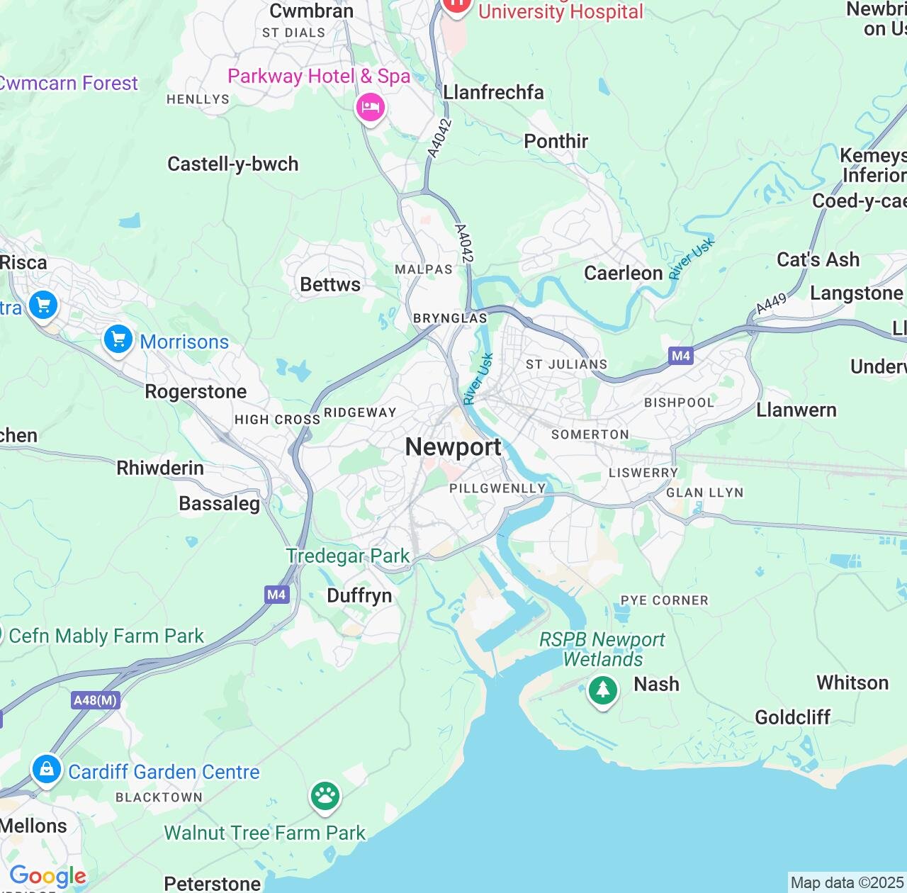 Map image for Intellectual Property Lawyers in Newport and Wales IP firms at coordinates  ; .