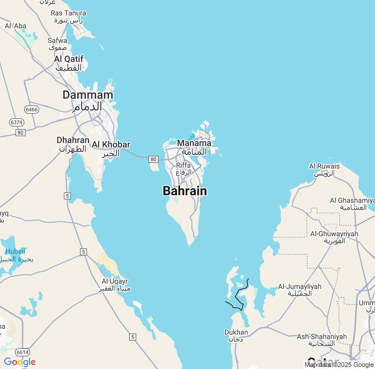 Map image for Intellectual Property Lawyers in Bahrain and Middle East IP firms at coordinates  ; .