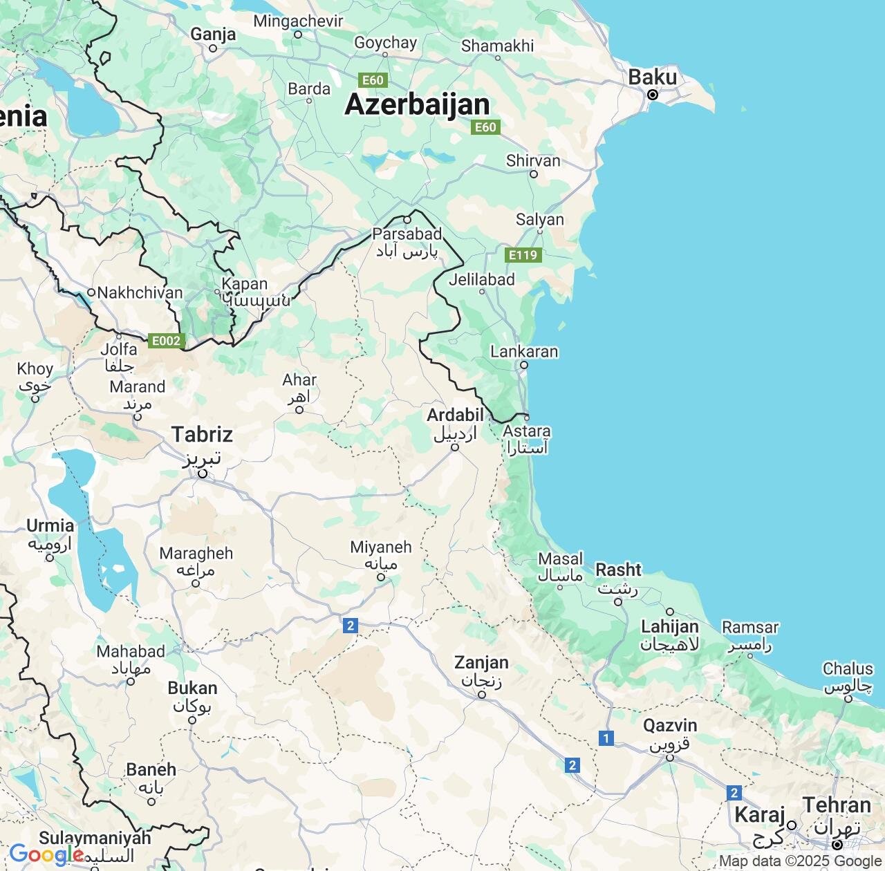 Map image for Intellectual Property Lawyers in Ardabil Province and Iran IP firms at coordinates  ; .