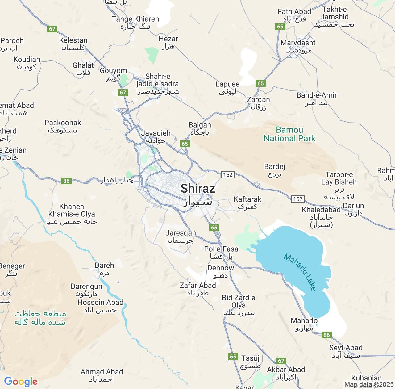 Map image for Intellectual Property Lawyers in Shiraz and Fars IP firms at coordinates  ; .
