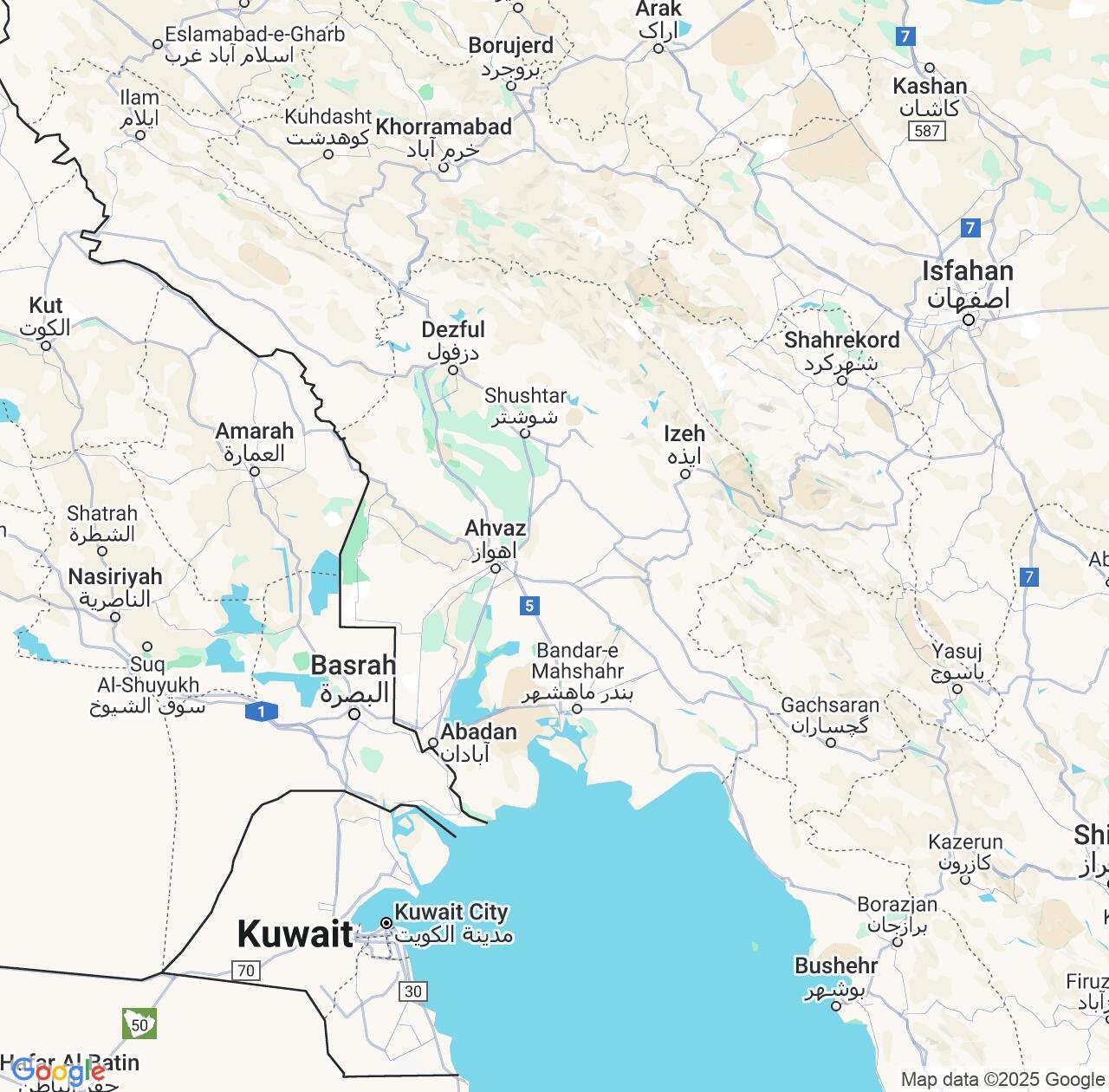 Map image for Intellectual Property Lawyers in Khuzestan and Iran IP firms at coordinates  ; .
