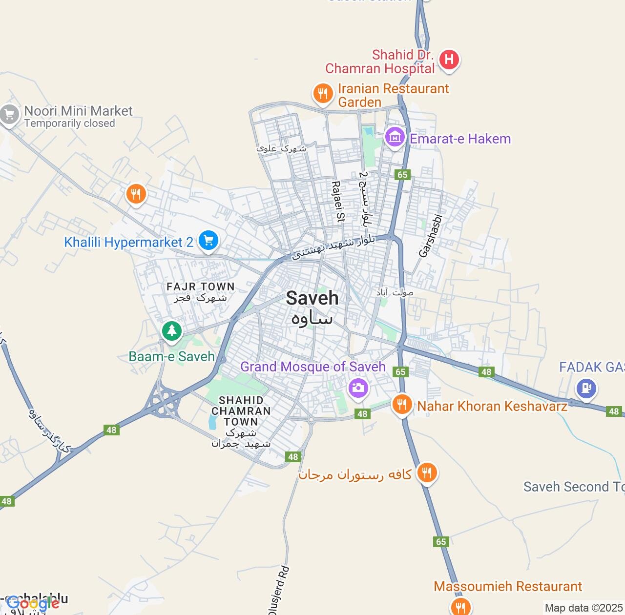 Map image for Intellectual Property Lawyers in Saveh and Markazi IP firms at coordinates  ; .