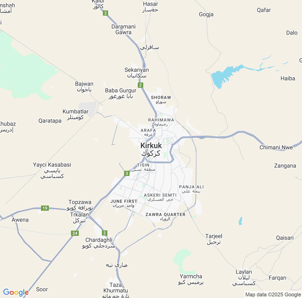 Map image for Intellectual Property Lawyers in Kirkuk and Iraq IP firms at coordinates  ; .