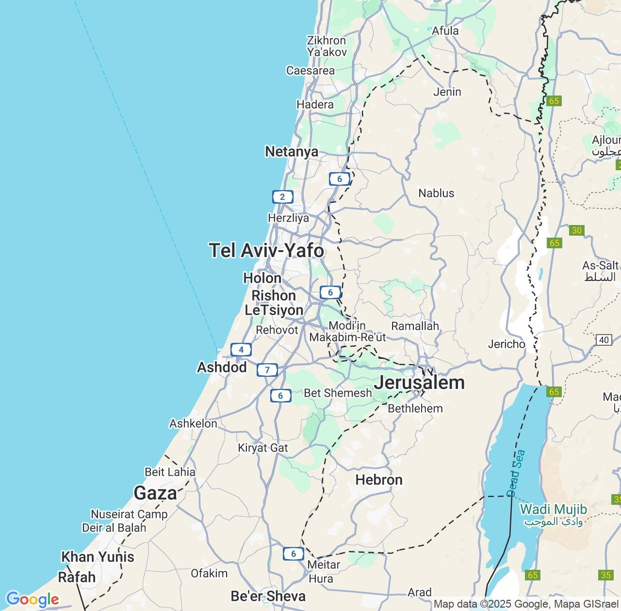 Map image for Intellectual Property Lawyers in Central District and Israel IP firms at coordinates  ; .