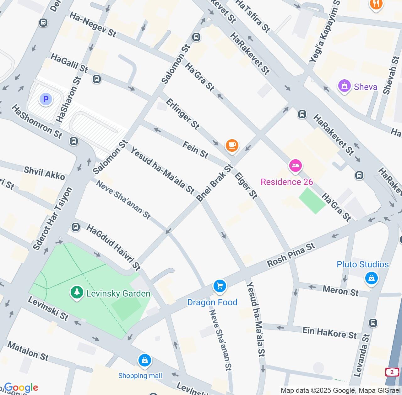 Map image for Intellectual Property Lawyers in Bnei Brak and Tel Aviv IP firms at coordinates  ; .