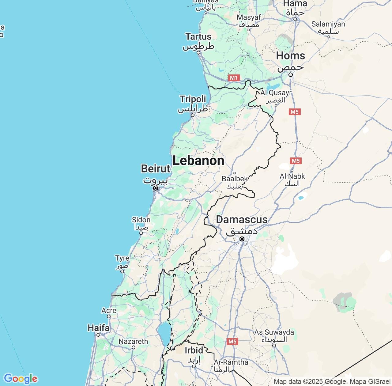 Map image for Intellectual Property Lawyers in Lebanon and Middle East IP firms at coordinates  ; .