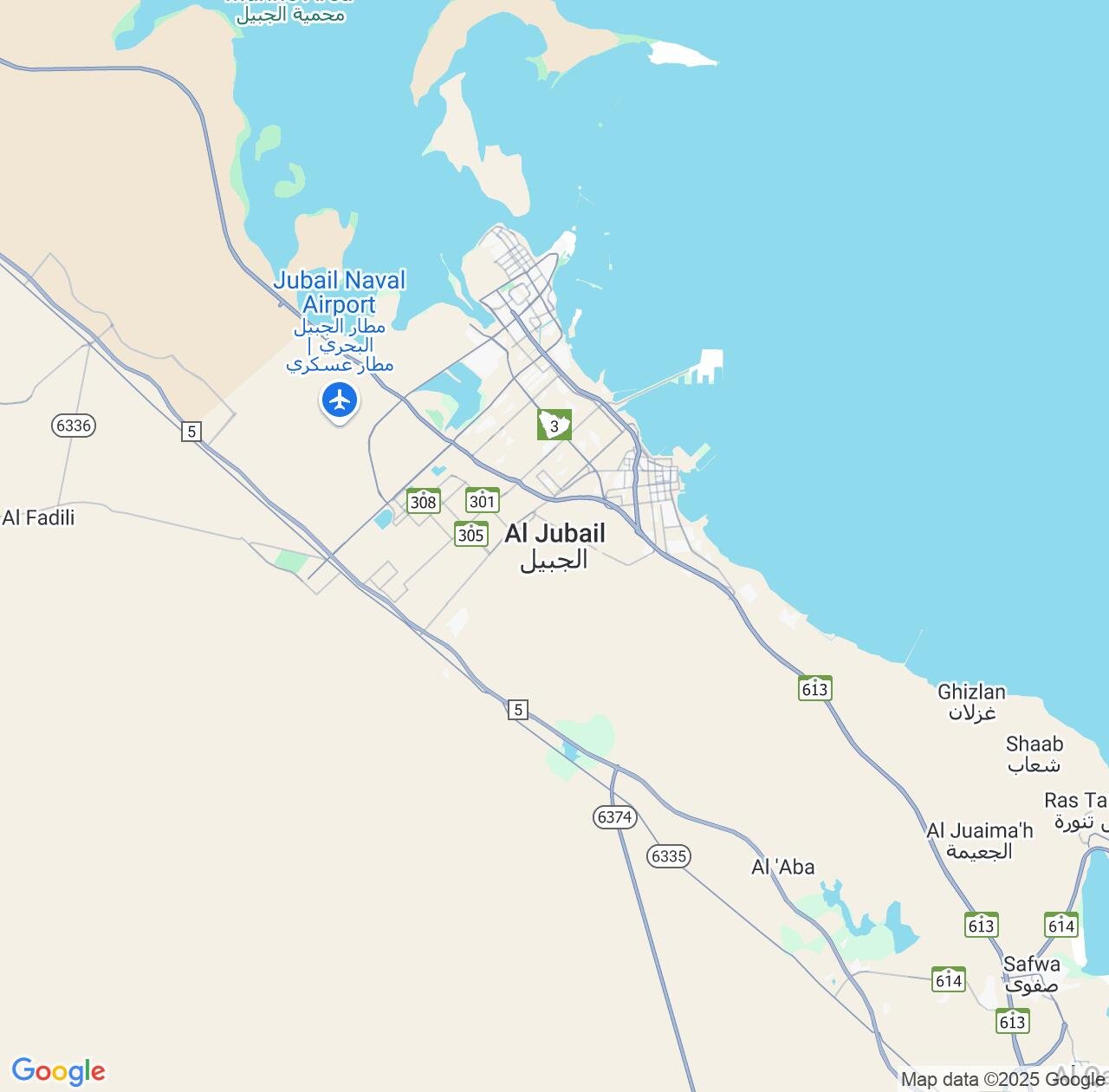 Map image for Intellectual Property Lawyers in Al Jubayl and Eastern Province IP firms at coordinates  ; .