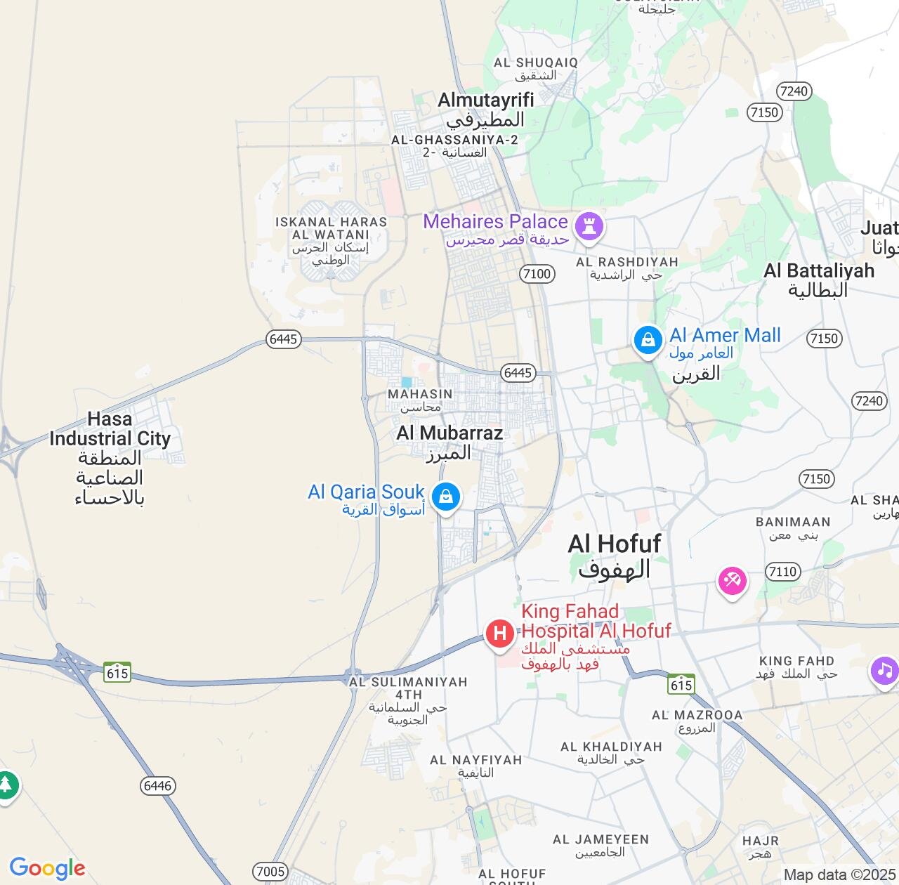 Map image for Intellectual Property Lawyers in Al Mubarraz and Eastern Province IP firms at coordinates  ; .