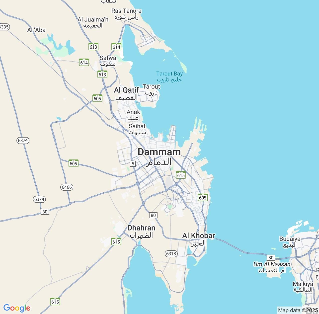 Map image for Intellectual Property Lawyers in Dammam and Eastern Province IP firms at coordinates  ; .