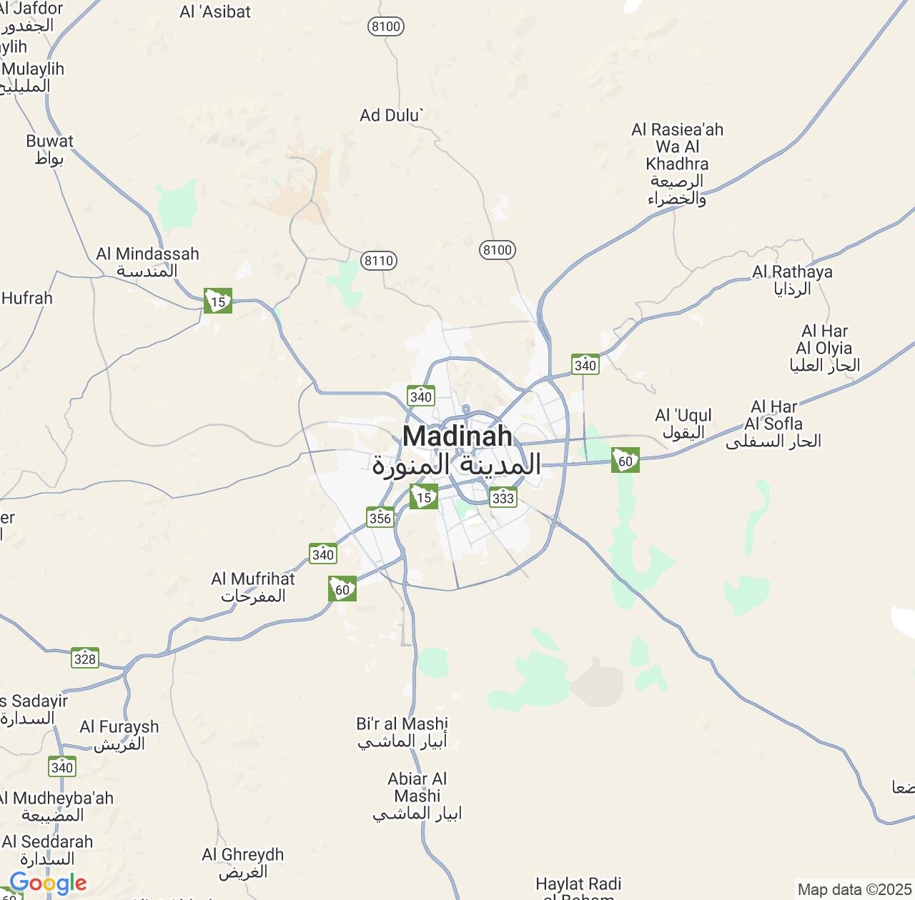 Map image for Intellectual Property Lawyers in Madinah and Medina Region IP firms at coordinates  ; .