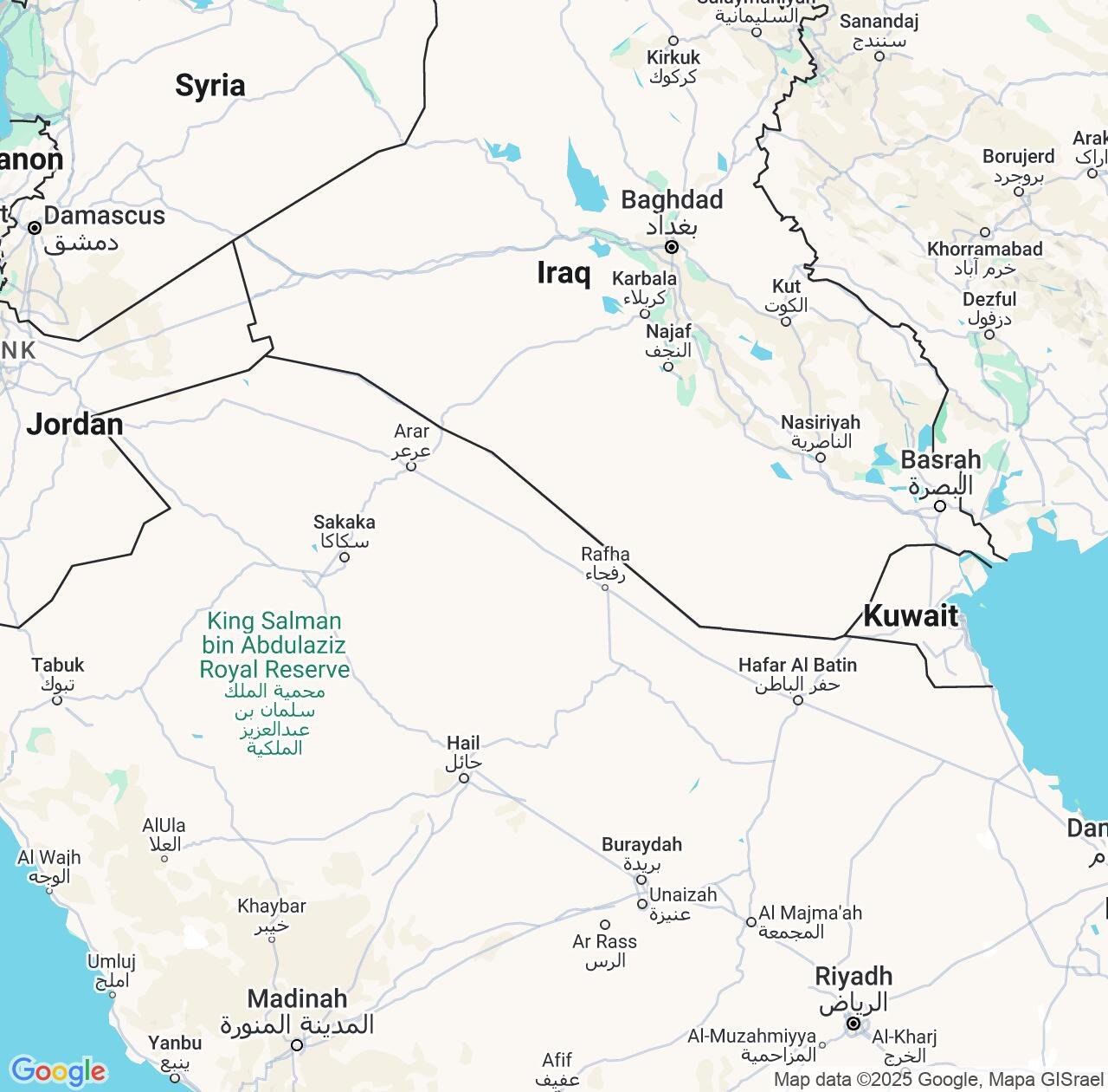 Map image for Intellectual Property Lawyers in Northern Borders Region and Saudi Arabia IP firms at coordinates  ; .