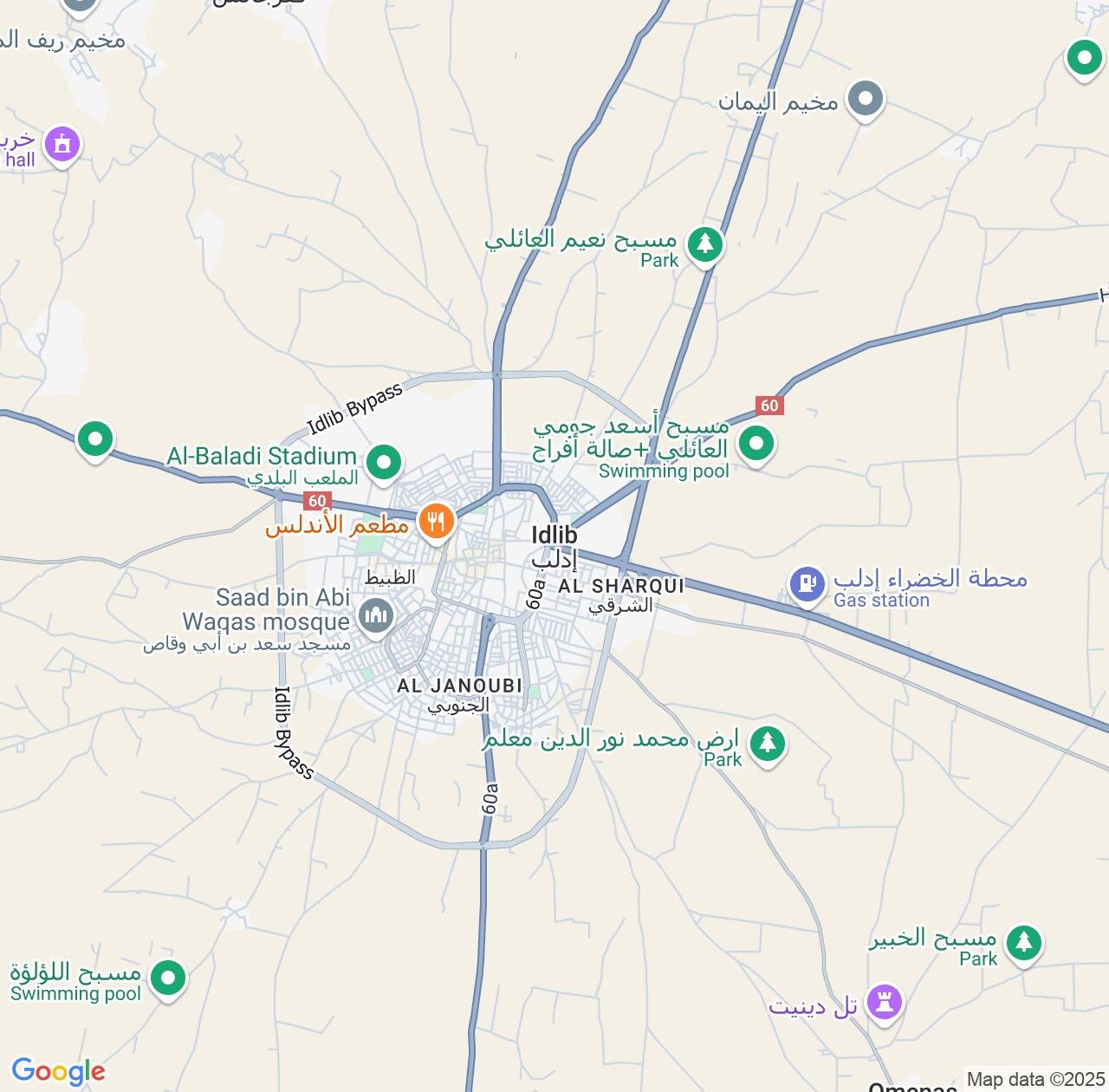 Map image for Intellectual Property Lawyers in Idlib and Syria IP firms at coordinates  ; .