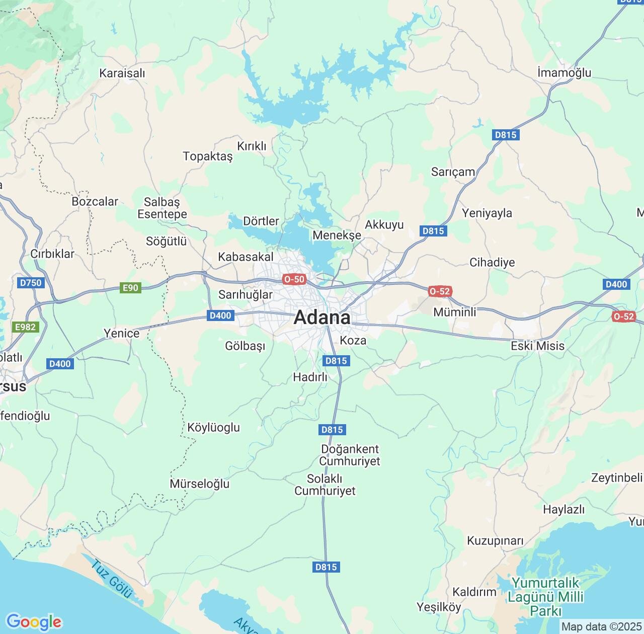 Map image for Intellectual Property Lawyers in Adana and Turkey IP firms at coordinates  ; .