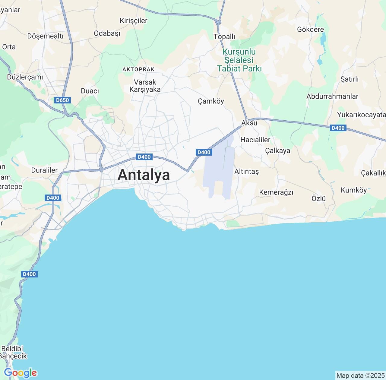 Map image for Intellectual Property Lawyers in Muratpasa and Antalya IP firms at coordinates  ; .