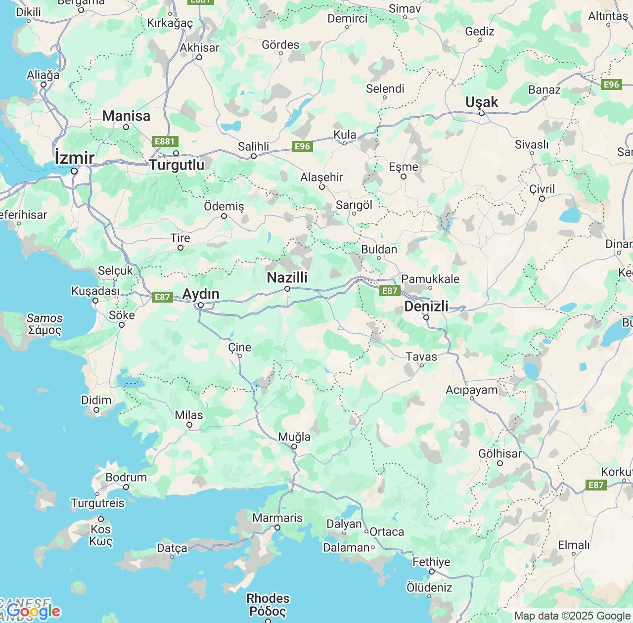 Map image for Intellectual Property Lawyers in Aydın and Turkey IP firms at coordinates  ; .