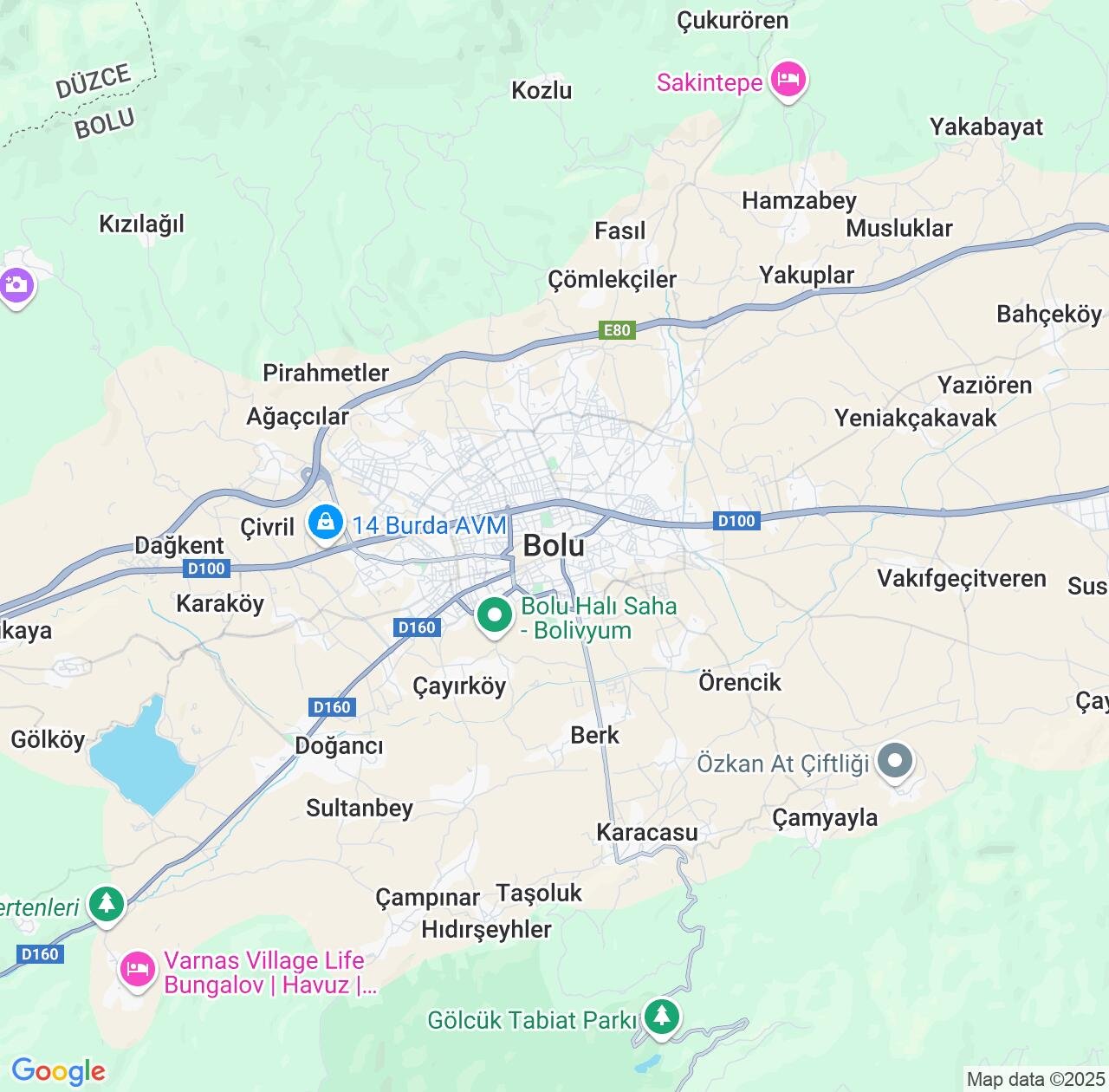 Map image for Intellectual Property Lawyers in Bolu and Turkey IP firms at coordinates  ; .