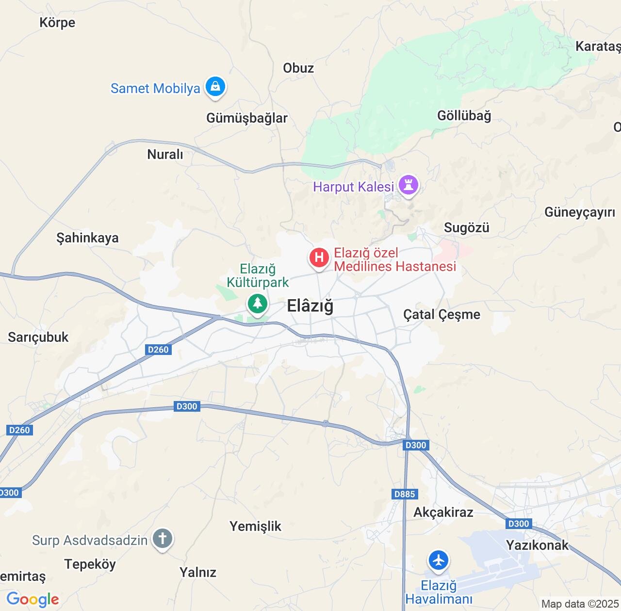 Map image for Intellectual Property Lawyers in Elazığ and Turkey IP firms at coordinates  ; .