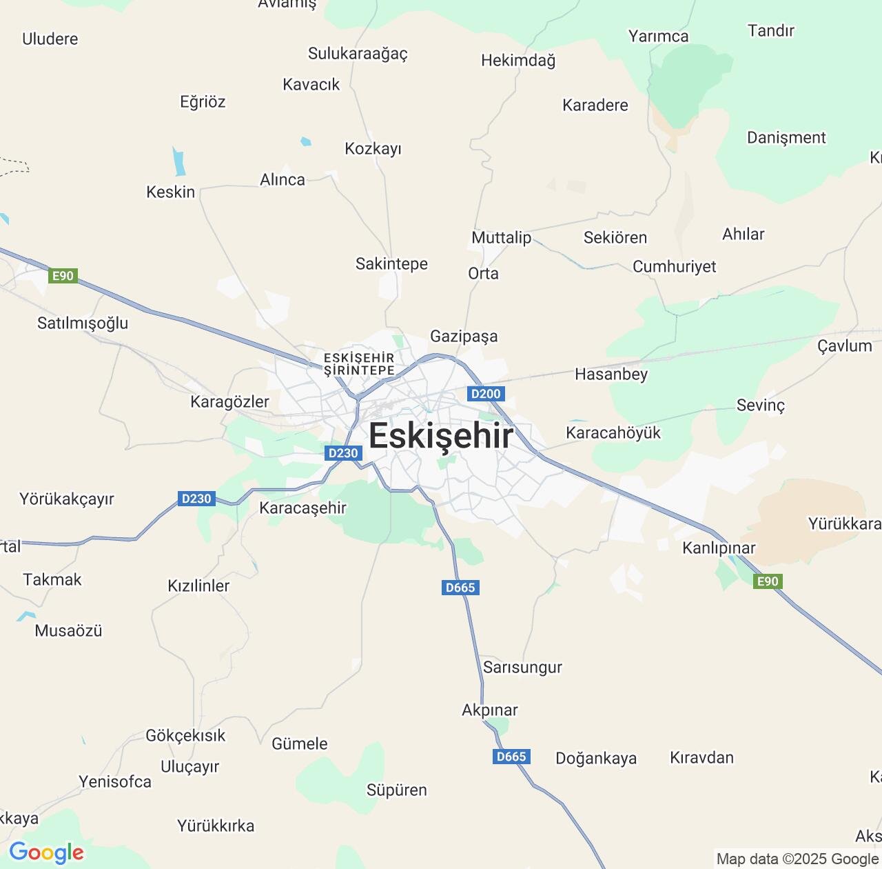 Map image for Intellectual Property Lawyers in Eskişehir and Turkey IP firms at coordinates  ; .