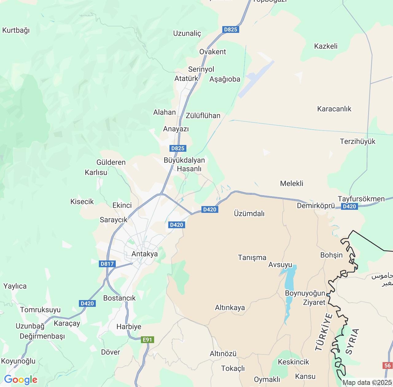 Map image for Intellectual Property Lawyers in Antakya and Hatay IP firms at coordinates  ; .