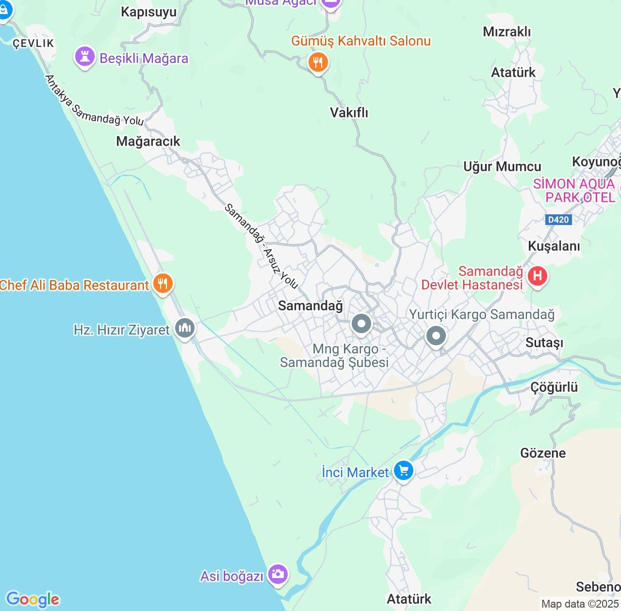 Map image for Intellectual Property Lawyers in Samandag and Hatay IP firms at coordinates  ; .