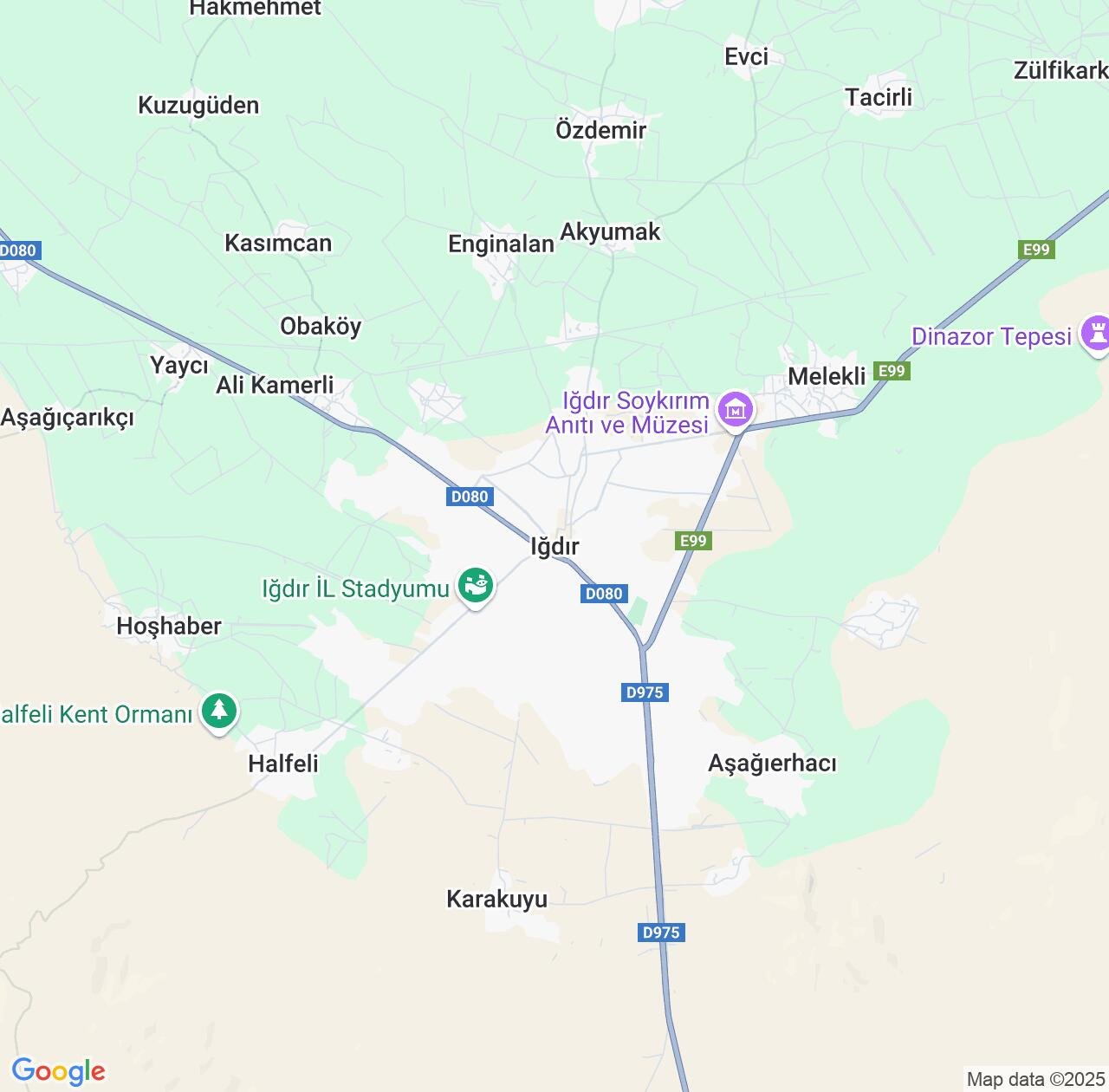 Map image for Intellectual Property Lawyers in Iğdır and Turkey IP firms at coordinates  ; .