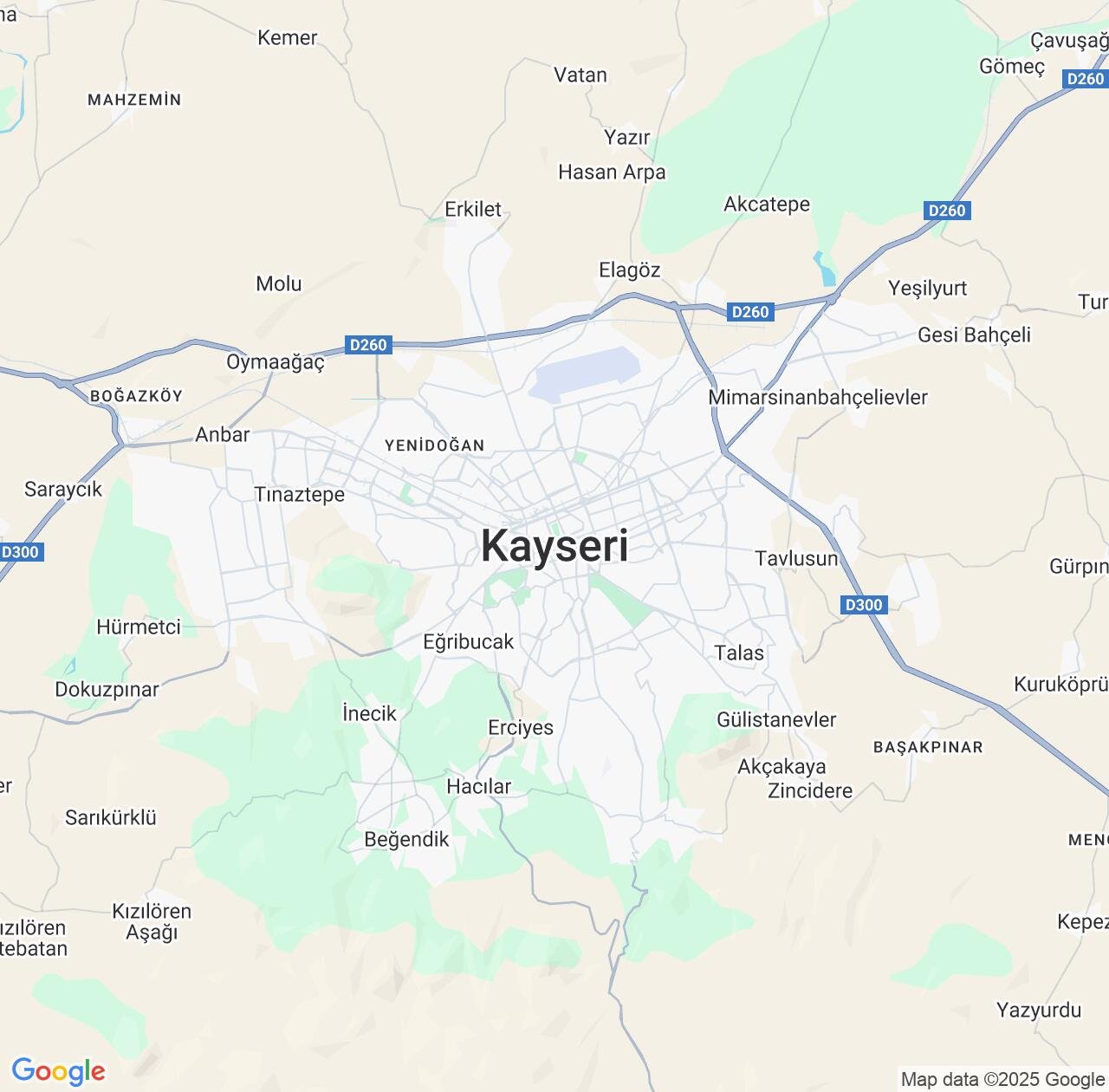 Map image for Intellectual Property Lawyers in Kayseri and Turkey IP firms at coordinates  ; .