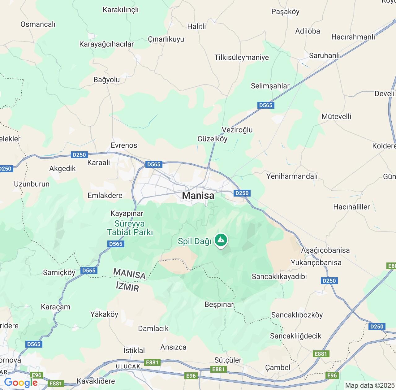 Map image for Intellectual Property Lawyers in Manisa and Turkey IP firms at coordinates  ; .