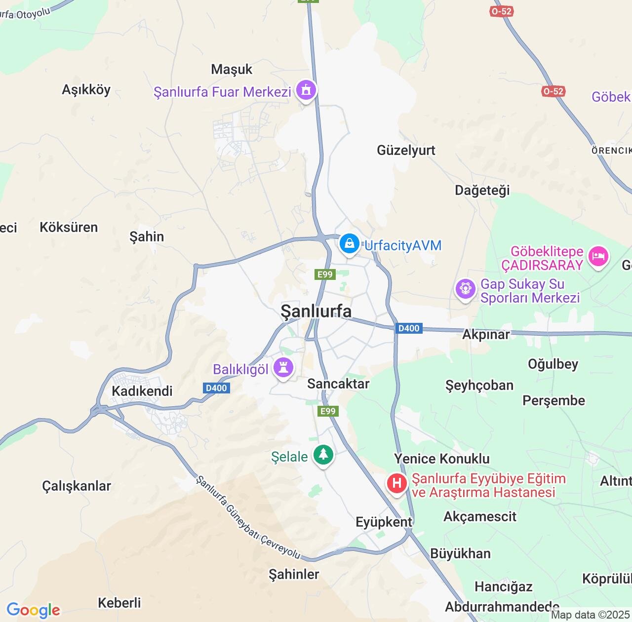 Map image for Intellectual Property Lawyers in Sanliurfa and Şanlıurfa IP firms at coordinates  ; .