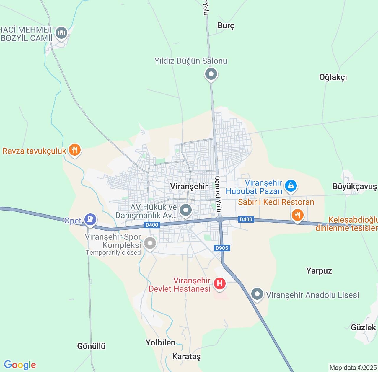 Map image for Intellectual Property Lawyers in Viransehir and Şanlıurfa IP firms at coordinates  ; .
