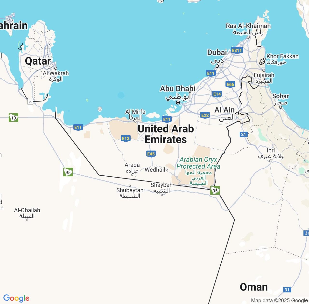 Map image for Intellectual Property Lawyers in United Arab Emirates and Middle East IP firms at coordinates  ; .