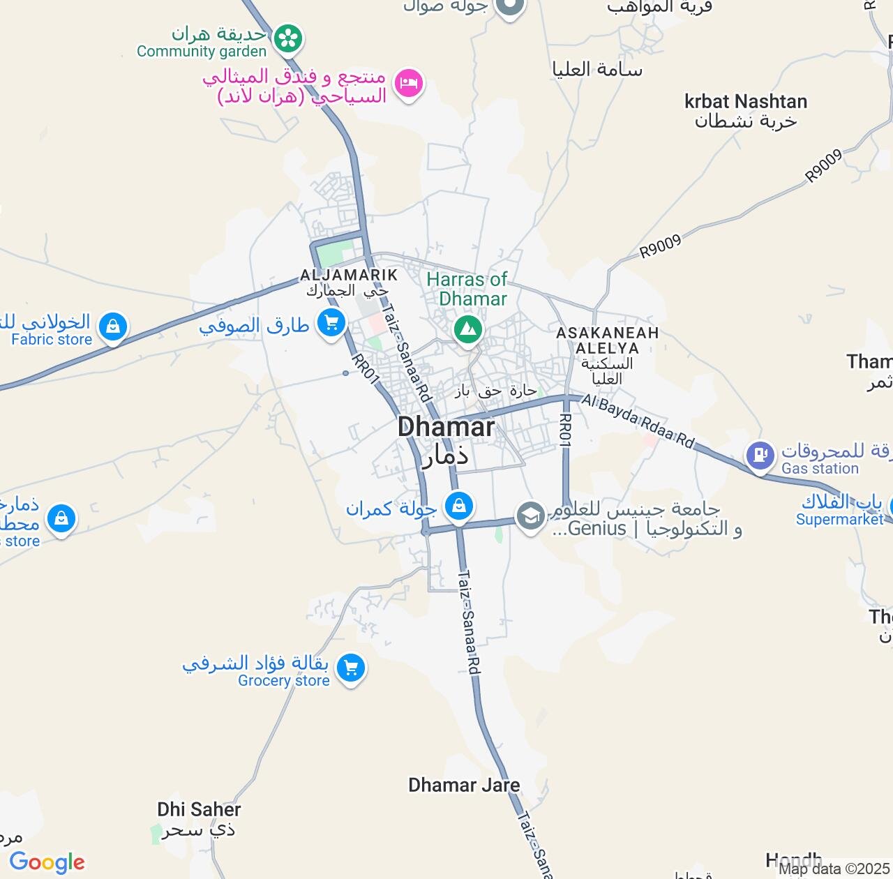 Map image for Intellectual Property Lawyers in Dhamār and Yemen IP firms at coordinates  ; .
