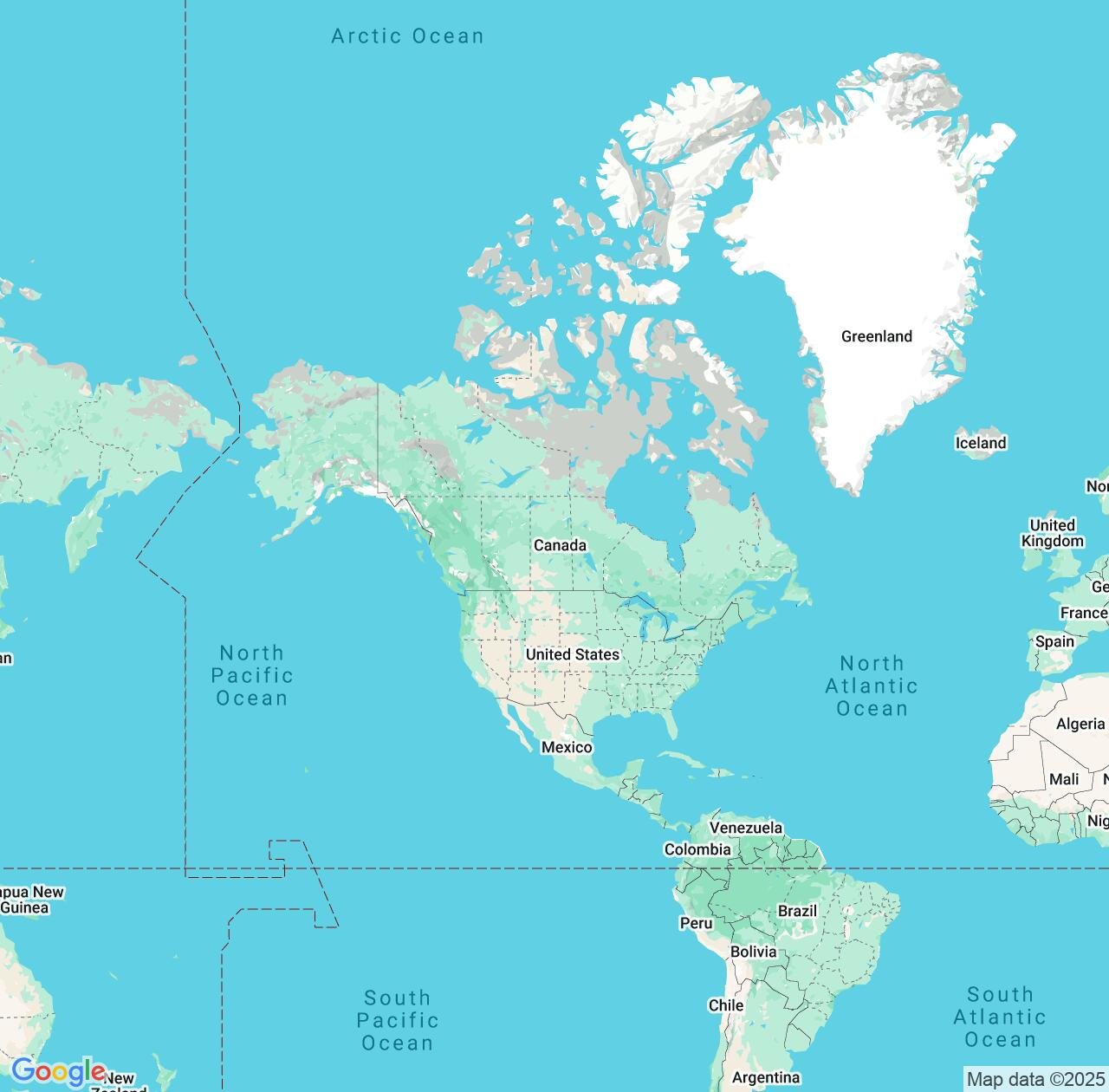 Map image for Intellectual Property Lawyers in Bermuda and North America IP firms at coordinates  ; .