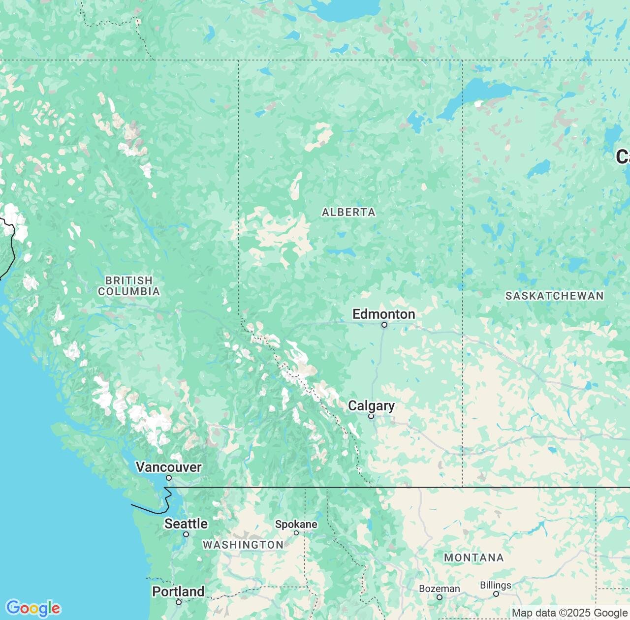 Map image for Intellectual Property Lawyers in Alberta and Canada IP firms at coordinates  ; .