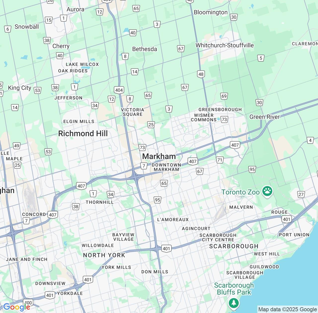 Map image for Intellectual Property Lawyers in Markham and Ontario IP firms at coordinates  ; .