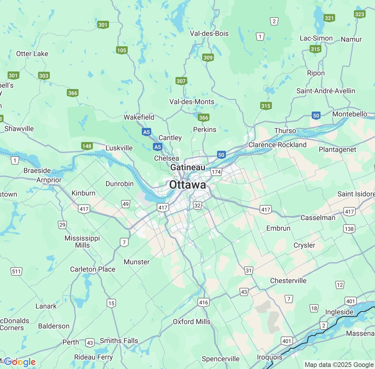 Map image for Intellectual Property Lawyers in Ottawa and Ontario IP firms at coordinates  ; .