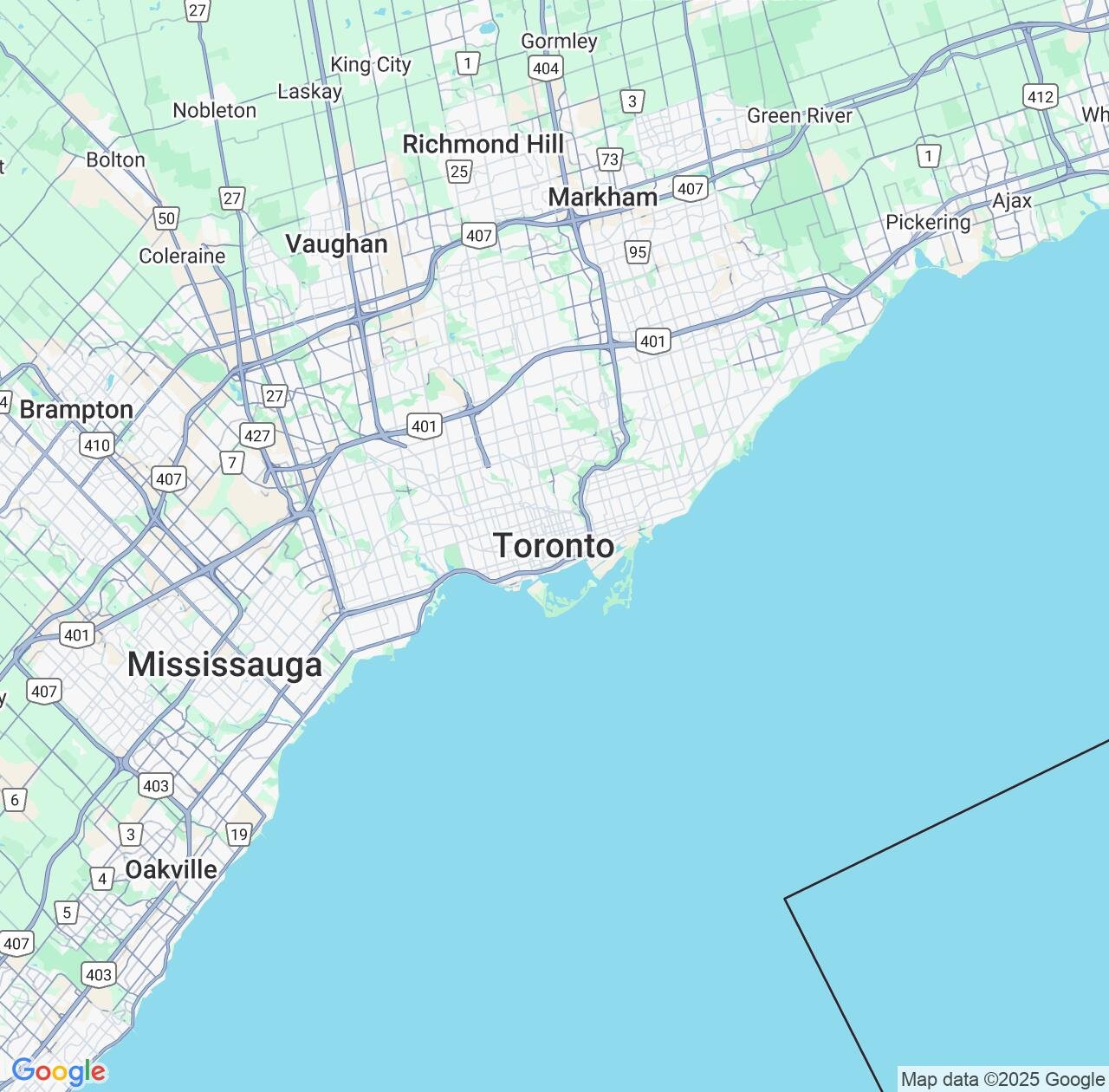 Map image for Intellectual Property Lawyers in Toronto and Ontario IP firms at coordinates  ; .