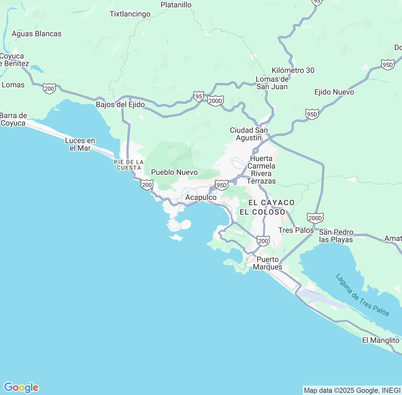 Map image for Intellectual Property Lawyers in Acapulco de Juarez and Guerrero IP firms at coordinates  ; .