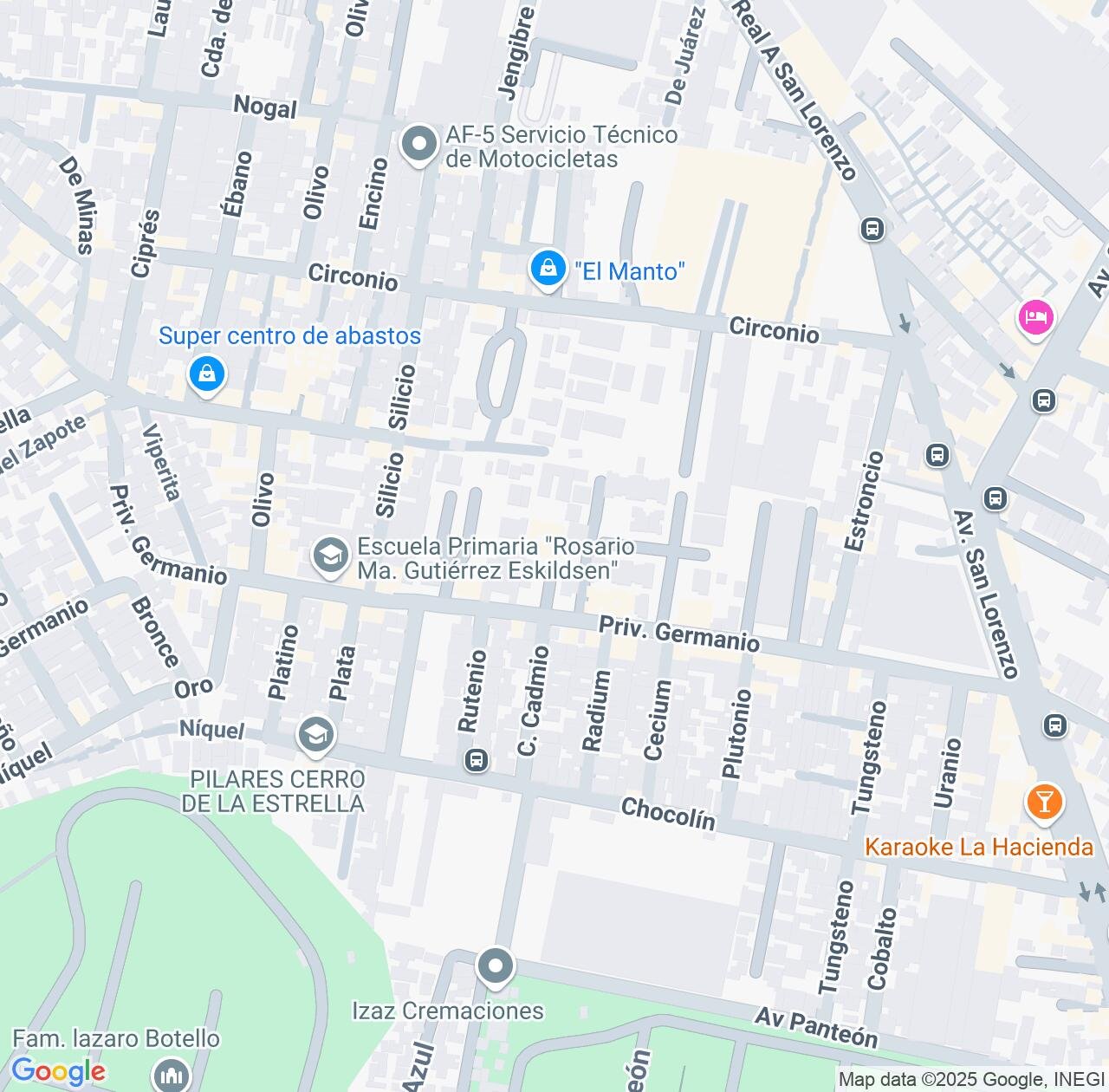 Map image for Intellectual Property Lawyers in Iztapalapa and Mexico City IP firms at coordinates  ; .