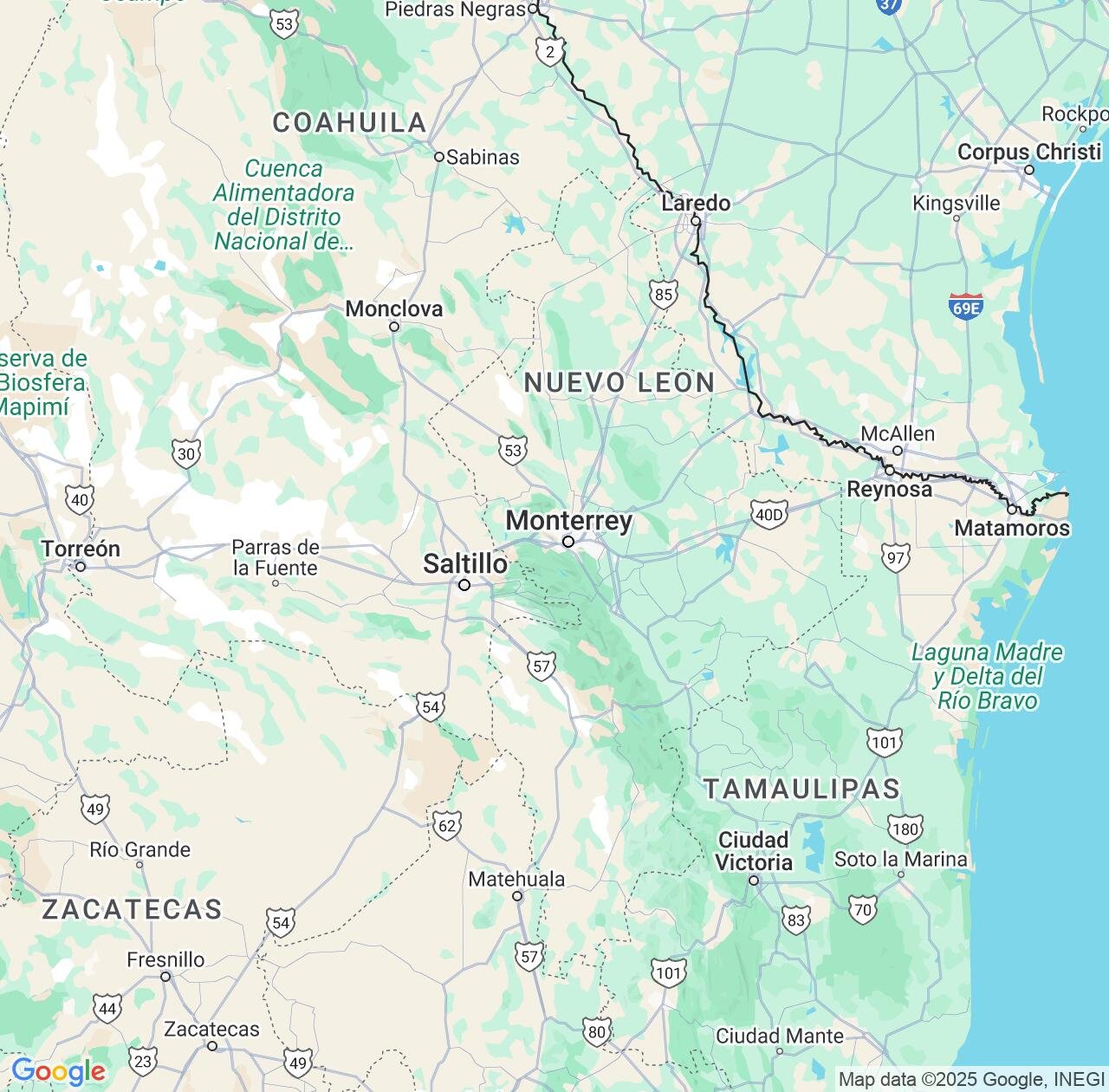 Map image for Intellectual Property Lawyers in San Pedro Garza Garcia and Nuevo León IP firms at coordinates  ; .
