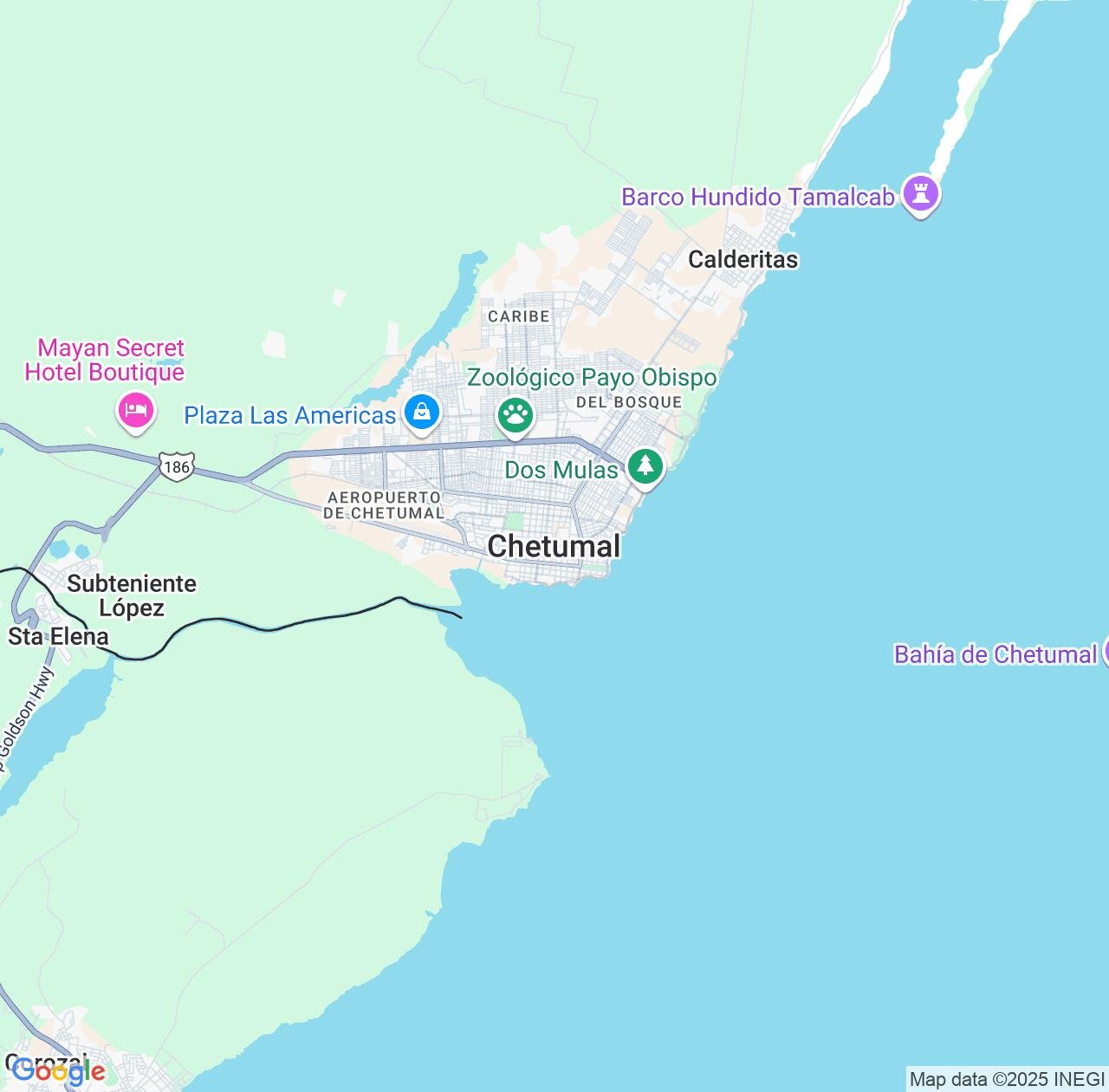 Map image for Intellectual Property Lawyers in Chetumal and Quintana Roo IP firms at coordinates  ; .