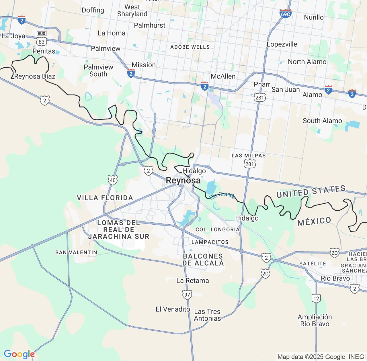 Map image for Intellectual Property Lawyers in Reynosa and Tamaulipas IP firms at coordinates  ; .