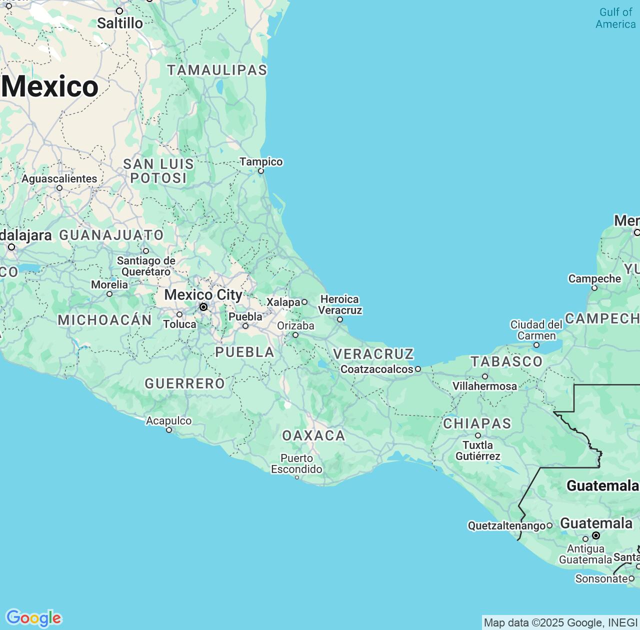 Map image for Intellectual Property Lawyers in Veracruz and Mexico IP firms at coordinates  ; .