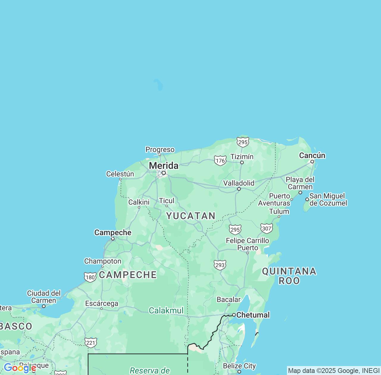 Map image for Intellectual Property Lawyers in Yucatán and Mexico IP firms at coordinates  ; .