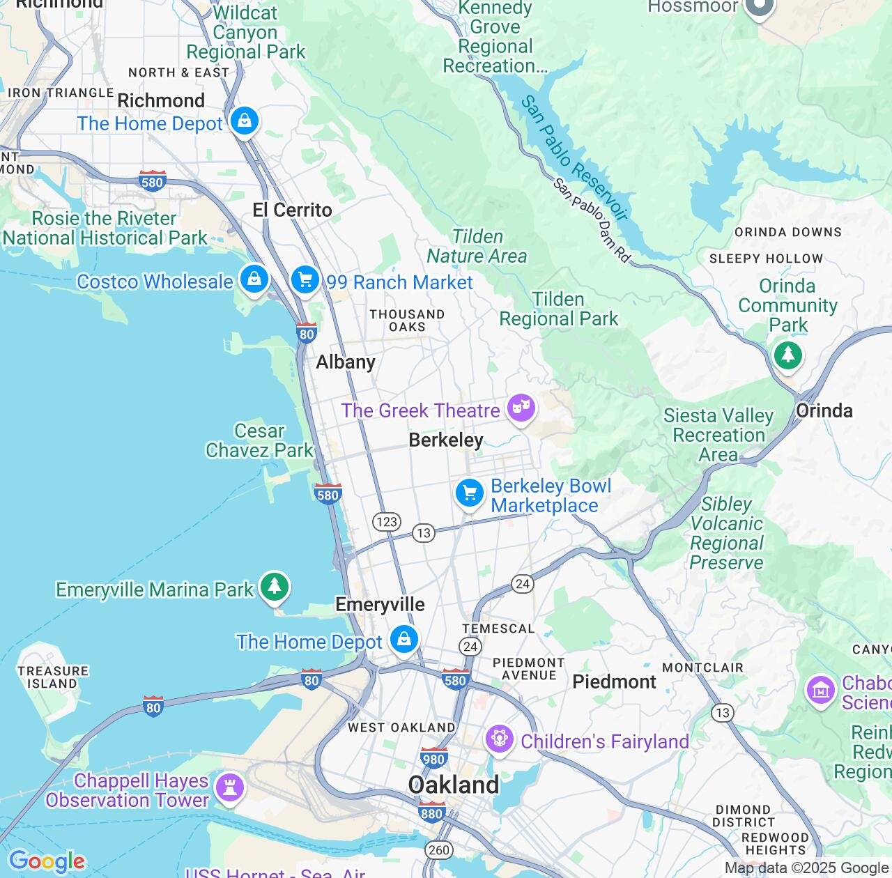 Map image for Intellectual Property Lawyers in Berkeley and California IP firms at coordinates  ; .