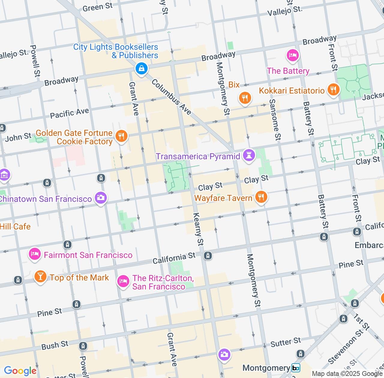Map image for Intellectual Property Lawyers in Chinatown and California IP firms at coordinates  ; .