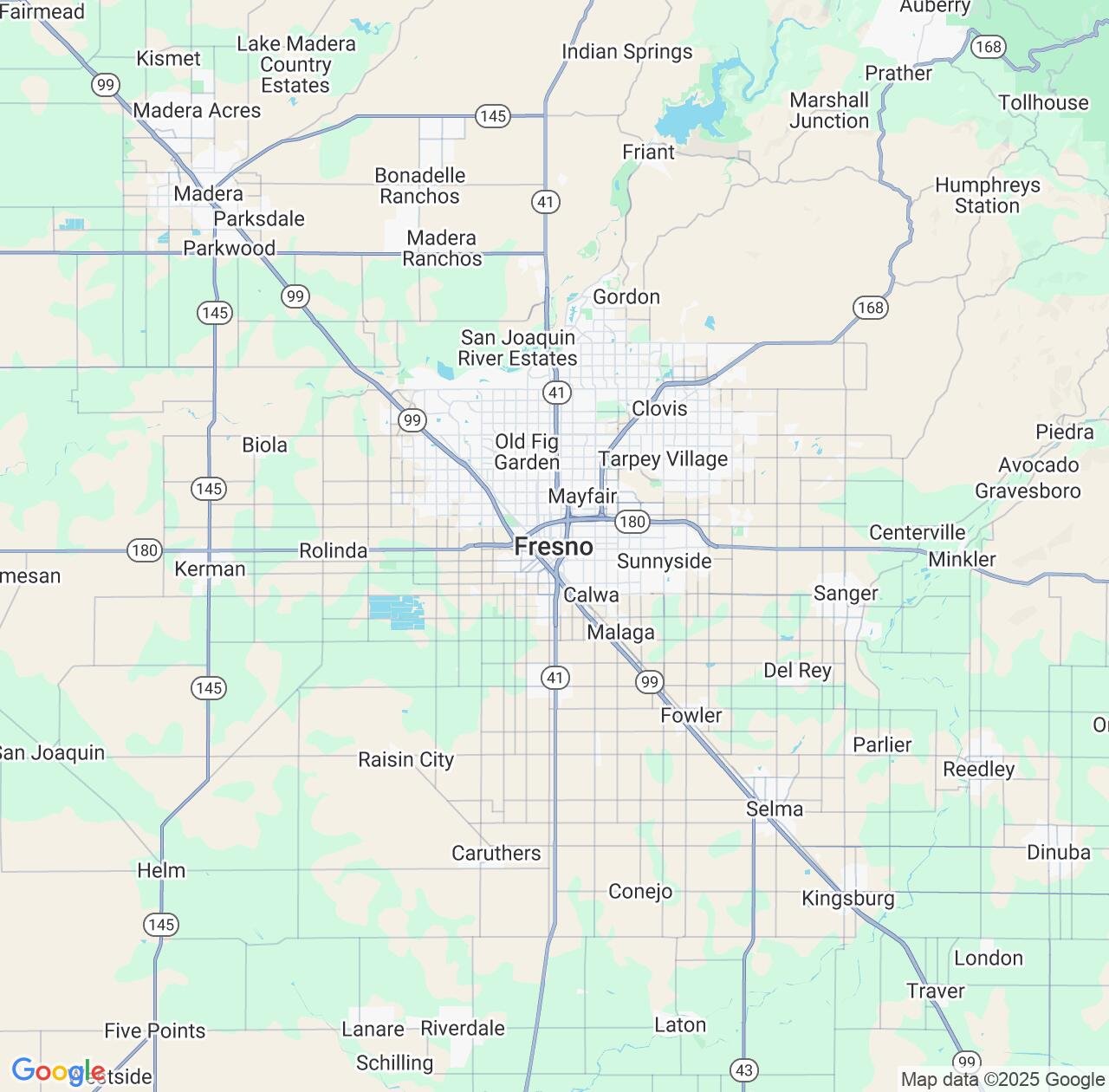 Map image for Intellectual Property Lawyers in Fresno and California IP firms at coordinates  ; .
